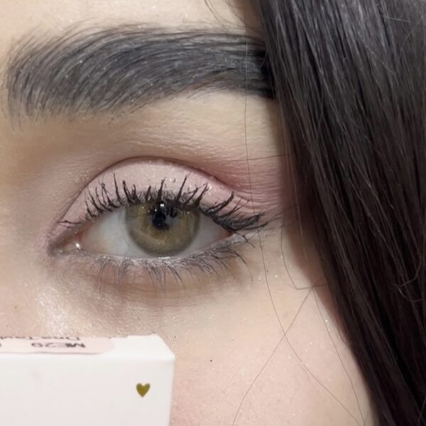 لنز عسلی کهربایی کد209